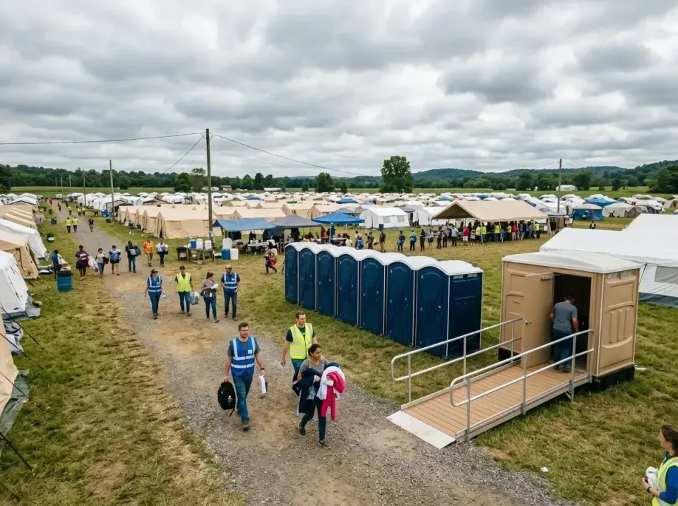 disaster-relief-camp-restrooms-010 — frequently asked questions, Dumpster & Portable Bathrooms Rental in Pegram, TN